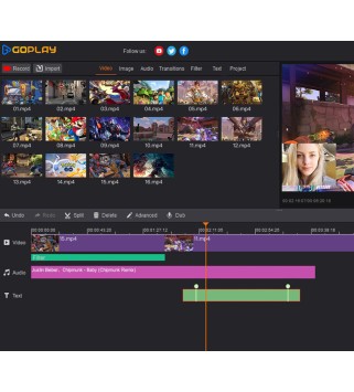 GoPlay Screen Recorder & Video Editor - Gaming Recording Steam Key GLOBAL